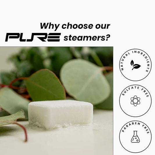 Sport Shower Steamers - Made in USA with Natural Lemon Essential Oil, Aromatherapy, Stress and Sinus Relief, Muscle Recovery for Athletes, Best Christmas Stocking Stuffers for Runners